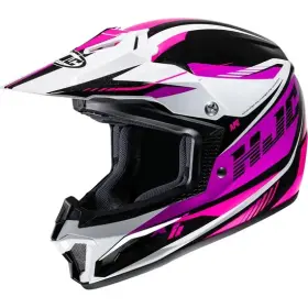 Mp36nus7d08v-2095-0 Hjc Youth Unisex Cl-xy Ii Drift Helmet Mx Xl Black Pink White