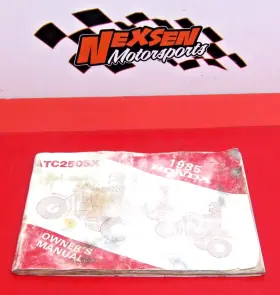 00x31-ha6-6001 Honda 1985 Atc250sx Owners Manual