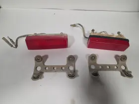 040-8295 Honda 1986 Fourtrax 350 4x4 Brake Lights Set Brackets