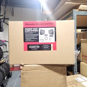 0ss22-hl4-a00 Honda 2021-2025 Genuine Pioneer 1000 Audio System Only