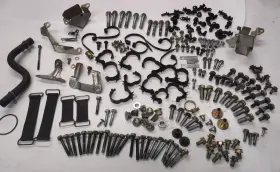 11385-hm8-b00 Honda 2005 05 Trx250te Trx 250 Bracket Nut Bolt Screw Strap Bushing Parts F66-75