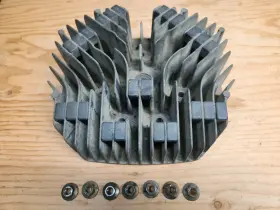 12002-vm0-010 Honda Oem 1985 Odyssey Fl350r Fl 350 Cylinder Head Om92-10