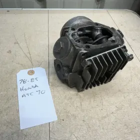 12200-178-010 Honda 78-85 Atc70 Gear Oem Cylinder Head With Cam For Rebuild/parts Only