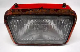 33100-950-033 Honda Oem 1981 82 83 84 Odyssey Fl250 Fl 250 Headlight And Frame Red Om93-9