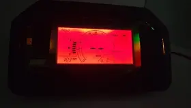 37200-hl8-a11 Honda Red Glow Display For Pioneer 1000-6 Crew Hog Hunting New