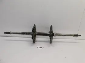 42310-965-000 Honda 1984 Atc200x Oem Rear Axle Shaft With Sprocket And Rotor