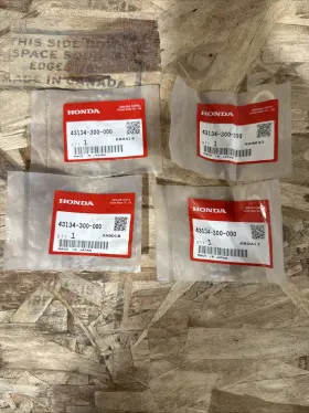 43134-300-000 Honda Set Of 4 New Oem Brake Cam Dust Seal