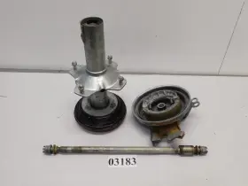 44610-958-671 Honda 1982 Atc 185s Oem Front Wheel Hub And Brake Drum