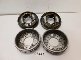 06450-ha7-920 Honda 44622-ha7-670 1986 Trx350a Fourtrax 4x4 Oem Front Brakes
