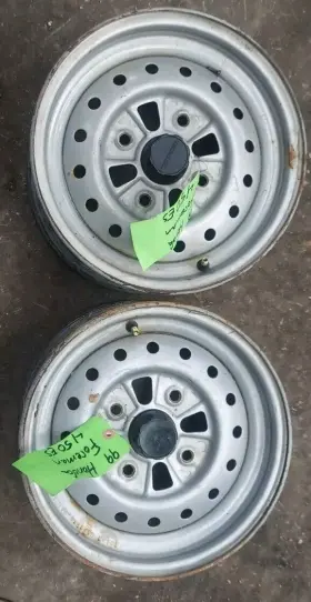 44650-hn0-505 Honda X2 1999 99 00 Foreman Trx450es Oem Front Wheels 12x6. Set