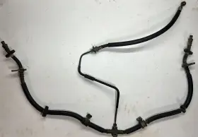 45126-hc4-751 Honda Fourtrax Trx300 Full Front Brake Line Upper And Lower 1988-1992 Oem