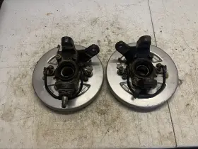 51250-hn0-670 Honda 02 Trx 450 Foreman Left And Right Steering Knuckles Brake Plates 2002-2004