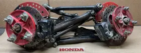 51350-hc0-680 Honda 87-92 Genuine Trx 250x A Arm Arms Spindle Hub Brake Trx250x