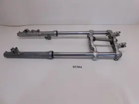 51400-ha2-003 Honda 1985 Atc250r Oem Front Forks Triple Clamp Suspension