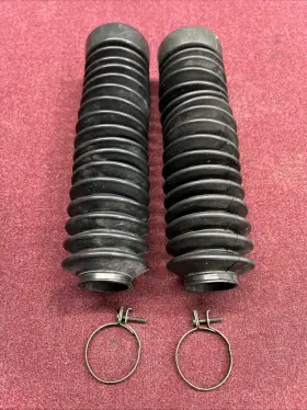 51611-965-003 Honda Oem 1985 Atc 250sx Front Fork Boots With Clamps