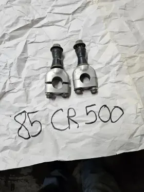53132-ka3-830 Honda 85-89 Cr 125 250 500 Handlebar Bar Mounts Clamps Cr500 Cr250 Cr125