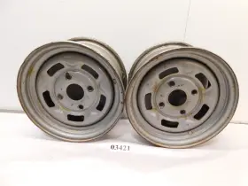 705400010 Honda 2002 Bombardier Traxter Xl500 Oem Front Wheels Rims 11x6.5