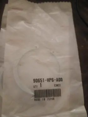 90651-hp6-a00 Honda Snap Ring Lot Of 2