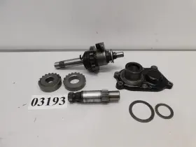 91302-ze9-003 Honda 1984 Atc200x Oem Kickstart Shaft Starter Gears