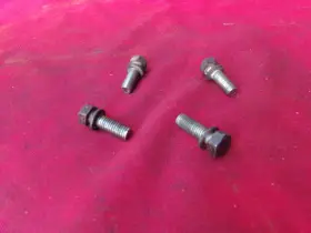 93492-08025-08 Honda Atc110 Foot Peg Bolts 4 1979-1982 Oem Nice Atc 110