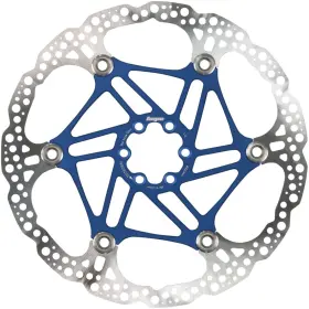 Hbsp3302206fb Hope Floating Disc Brake Rotor - 220mm 6-bolt Blue