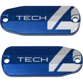 Hbsp424b Hope Tech 4 Brake Lever Reservoir Lid - Blue Pair