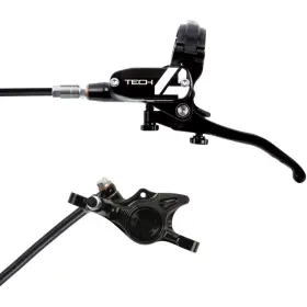 T4x2nr Hope Tech 4 X2 Disc Brake And Lever Set - Rear Hydraulic Post Mount Black