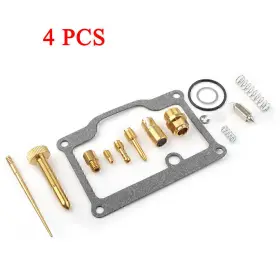 Hukyu 612046965177 4 Carburetor Carb Rebuild Kit Repair For Polaris Scrambler 400 2x4/4x4 1997-2001