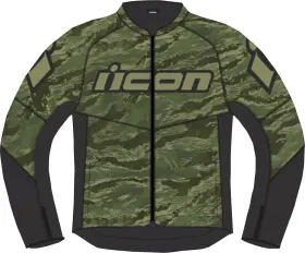 2820-6157 Icon Hooligan Ce Tigersblood Jacket - Green 3xl