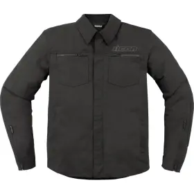 2820-6237 Icon Upstate Canvas Ce Jacket Lg Black
