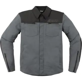 2820-6244 Icon Upstate Canvas Ce Jacket X-large Gray