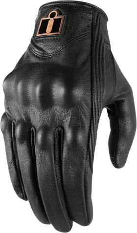 3302-0796 Icon Womens Pursuit Classic Gloves Large Black