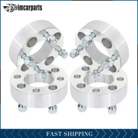 Im82615101car Imcarparts 4 1.5 Inch 4x4 4x101.6mm Wheel Spacers 1/2 X20 For Ez Go Ezgo Club Car Golf Carts