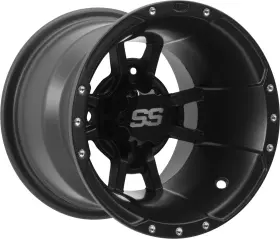 0928385536b Itp 03-14 For Kawasaki Kfx 450 R Ss Alloy Ss112 Sport Wheel Rear Black 9x8 4/110 3 5