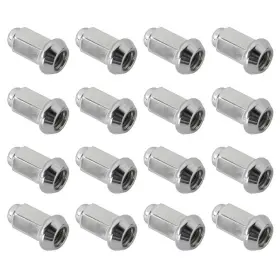 Alug17bx Itp Set Of Tapered Chrome Lug Nut 10mm X 1.50mm Thread Pitch 16 Pcs