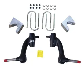 7506 Jakes Lift Kits 6 Inch Spindle Kit For 2014-up E-z-go Rxv Electric