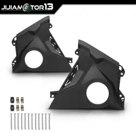 Jijia111103 Jijiamotor13 Fit For 2024 Can-am Maverick R Front Dash 6.5 Inch Speaker Panels Unloaded Panel