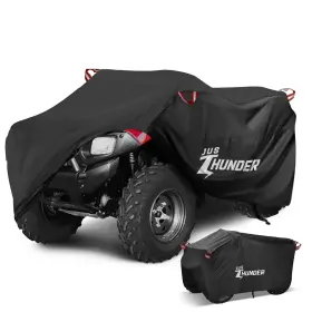 A225-15-l-j Justhunder Atv Cover Outdoor Waterproof Windproof 4 Wheeler Heavy Duty Ripstop Uv