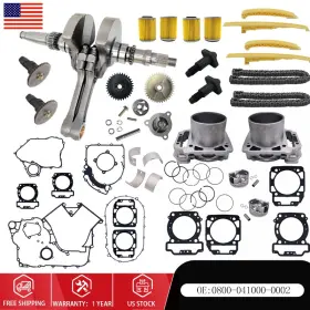 0800-0000a1 Kaicharmoto For Cfmoto 800 Crankshaft Cylinder Engine Rebuild Kit Ho 550 Z8 Zforce Uforce Us
