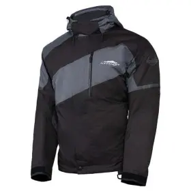 Katadhin 840980028553 Katahdin Gear Recon Jacket Mens Black/grey - 4x-large