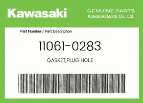 11061-0283 Kawasaki Genuine Gasket Plug Hole -
