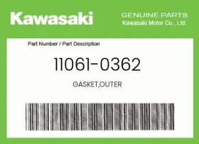 11061-0362 Kawasaki Genuine Gasket Outer -