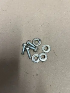 130g0620 Kawasaki 2002 Prairie 650 4x4 Rear Storage Bin Bolts And Collars B677