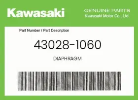 43028-1060 Kawasaki Genuine Diaphragm -