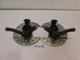 4kb-23501-02-00 Kawasaki 4kb-23502-02-00 1996 Yamaha Wolverine 350 4wd Oem Lh Rh Front Steering Knuckles 4kb-23501-02-00 Kawasaki 4kb-23502-02-00 1996 Yamaha Wolverine 350 4wd Oem Lh Rh Front Steering Knuckles