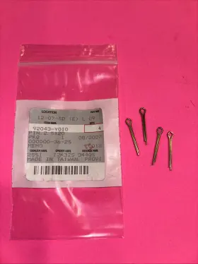 92043-y010 Kawasaki 100% Genuine Factory Oem Nos Pin 2.5x20
