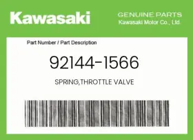 92144-1566 Kawasaki Genuine Spring Throttle Valve -