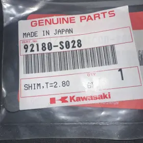 92180-s028 Kawasaki Shim T 2.80 Oem New A40