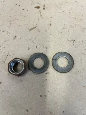 92210-1367 Kawasaki 2011 Brute Force 650i 4x4 Secondary Clutch Nut And Washers 92210 B644