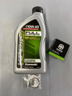 99974-0161 Kawasaki Kx250 Kx250f Kx250x Kpo Oil Change Kit Full Synthetic Oem